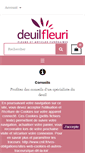 Mobile Screenshot of deuil-fleuri.fr